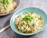 つぶ貝ときゅうりのさっぱり梅そうめん作り方3写真