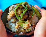 レンジで作る！柔らかとろ～り豚ナスうどん作り方8写真