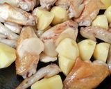 手羽先とじゃが芋のあっさり煮~♡作り方4写真