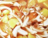 手羽先とじゃが芋のあっさり煮~♡作り方6写真