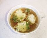 鶏むね肉とえのきの豆腐ふわふわ団子スープ作り方7写真