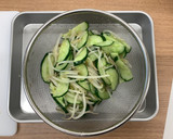 【大崎市】きゅうりの中華あえ【学校給食】作り方3写真