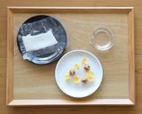 介護食　お月見みたらしもち（カンロ飴）作り方1写真
