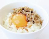 美味しい〜【ちりめん山椒と卵かけご飯】作り方3写真