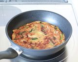 毎日でも食べたい！大人気【キムチチヂミ】作り方6写真