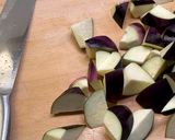 蒸しなすのごま酢みそ和え作り方1写真
