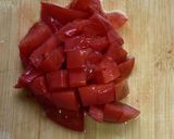 トマトと豆腐のサラダ作り方1写真
