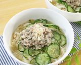 爆速☆ランチに最適♪豚キムチそうめん作り方5写真