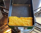 お弁当に♪白と黄色のマダラな玉子焼き作り方9写真