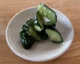 きゅうりの塩麹浅漬け(甘酒入り)作り方4写真