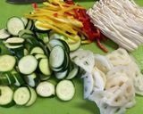 かんたん酢でズッキーニのクミンマリネ作り方1写真