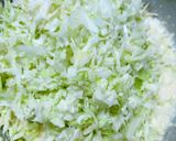アボカドふわふわお好み焼き＊水なし作り方1写真