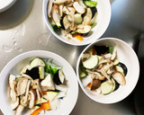 茄子椎茸コク旨さっぱり甘辛梅炒味八宝菜風作り方8写真