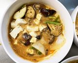 茄子椎茸簡単きな粉味噌にんにく味八宝菜風作り方18写真