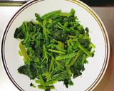 味付けいらず☆ほうれん草の韓国のり和え作り方1写真