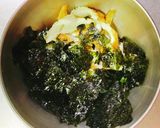 味付けいらず☆ほうれん草の韓国のり和え作り方3写真