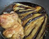 トロトロ茄子焼き&鶏もも肉の照り焼き作り方5写真