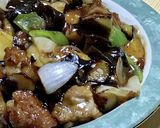 エリンギとナス入り辛々揚げない酢豚作り方8写真