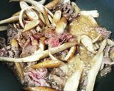 牛肉とゴボウの生姜たっぷりしぐれ煮★弁当作り方3写真