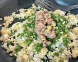 ミョウガの納豆チャーハン作り方5写真