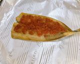 あじのトースター焼き♪梅しそのせ作り方5写真