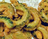 カレー風味のゴーヤの天ぷら♪おつまみに♡作り方5写真
