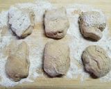 糖質制限★全粒粉100%ふくらむピタパン作り方9写真