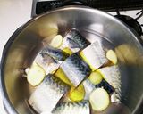 圧力鍋de骨までOKサバ缶水煮風作り方2写真