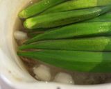 夏野菜のネバネバ冷奴作り方1写真