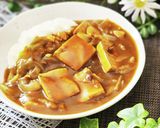 節約・簡単レシピ♪大満足の豆腐カレー作り方5写真