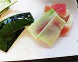 スイカの皮を食べ切るシャキシャキ漬物作り方2写真