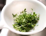 豆苗きゅうりだしマヨパスタ作り方3写真