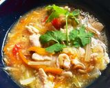 野菜と鶏胸ナンプラーdeエスニックスープ作り方11写真