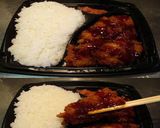美味ドレとプルコギで豚ロースとんかつ弁当作り方2写真