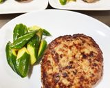 粗挽き牛肉と豚ひき肉の肉肉ハンバーグ作り方7写真