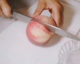 ももの切り方、皮のむき方作り方1写真