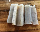 こんにゃくの味噌田楽作り方1写真