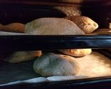 糖質制限★全粒粉100%ふくらむピタパン作り方17写真
