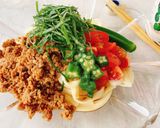 夏にぴったりタコスうどん作り方4写真