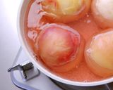 桃のレアチーズケーキ※動画あり作り方4写真