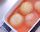 桃のレアチーズケーキ※動画あり作り方6写真