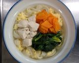 離乳中期★卵きしめん作り方9写真
