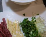 簡単！激ウマ！サラミとチーズのサラダ♪作り方1写真
