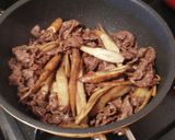 牛肉とゴボウの生姜たっぷりしぐれ煮★弁当作り方4写真