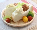 介護食　チキン南蛮ポケットサンド作り方9写真