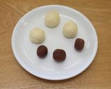 介護食　簡単　うさぎのお月見まんじゅう作り方3写真