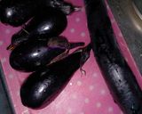 茄子ひき肉と生姜の甘辛炒め煮作り方1写真
