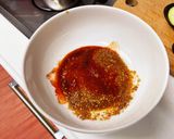 茄子のピリ辛焼き。すり胡麻と紫蘇で！作り方3写真