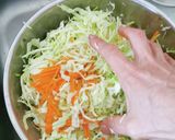 コールスローサラダにガムシロップ作り方3写真
