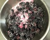 かき氷フルーツソース＜その⑥＞Bベリー作り方2写真